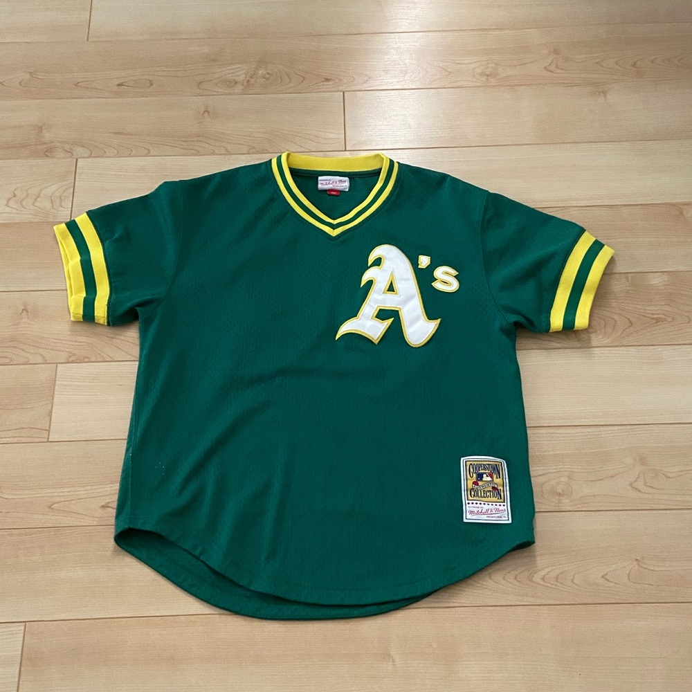 Vintage Ricky Henderson Mitchell and ness jersey